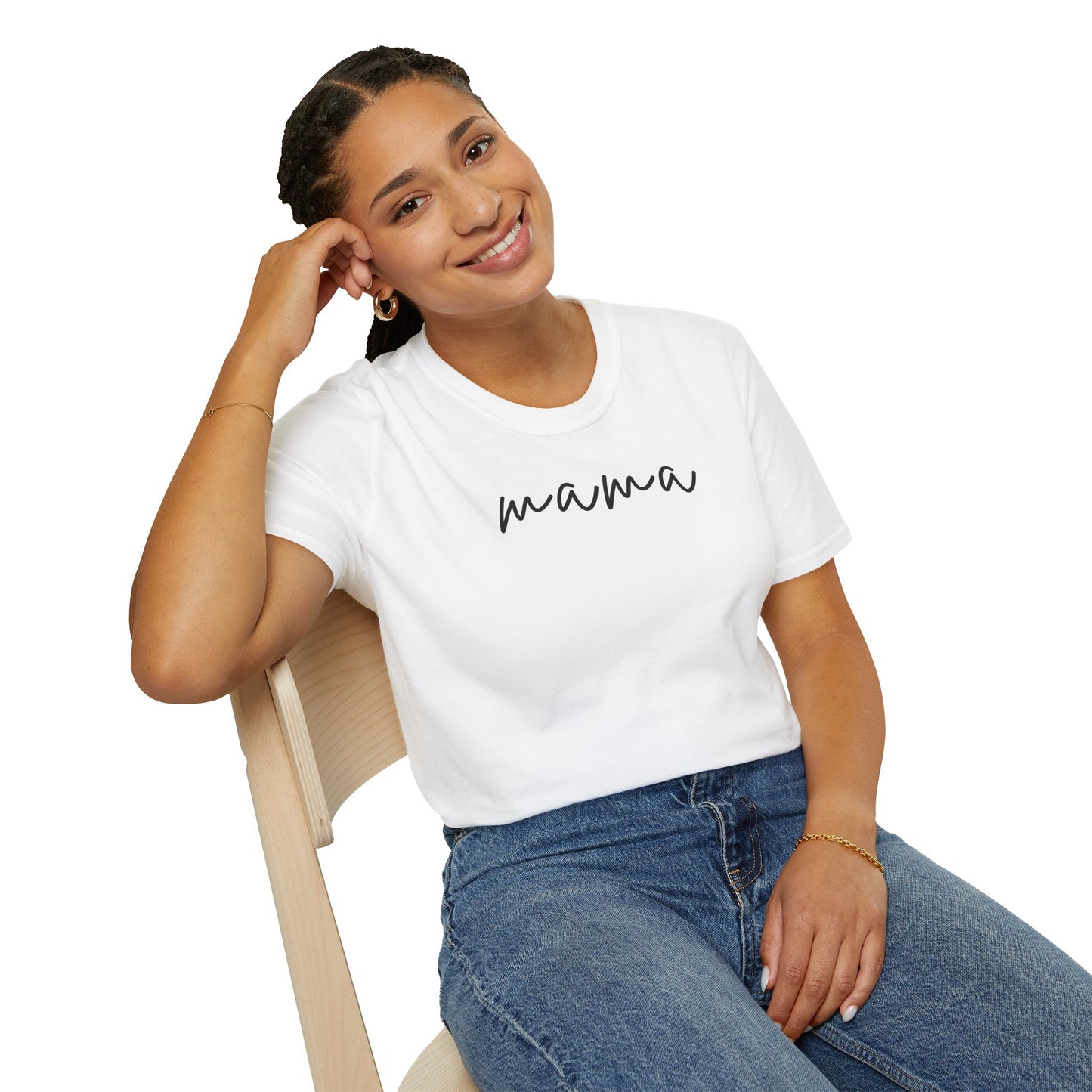 mama T-Shirt | Brittany typography