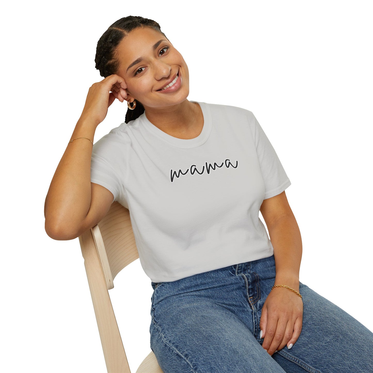 mama T-Shirt | Brittany typography